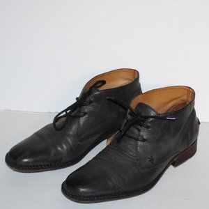 JOHN VARVATOS Leather Ankle Boots